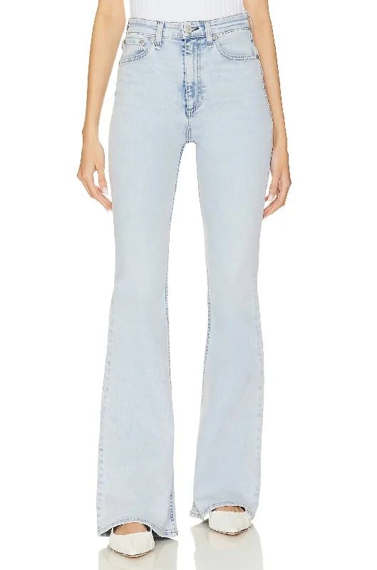 Casey High Rise Flare Jean In Melly