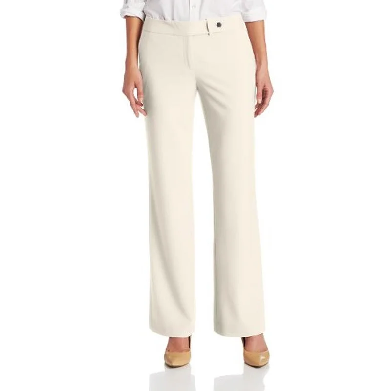 Calvin Klein Womens Flat Front Classic Fit Dress Pants