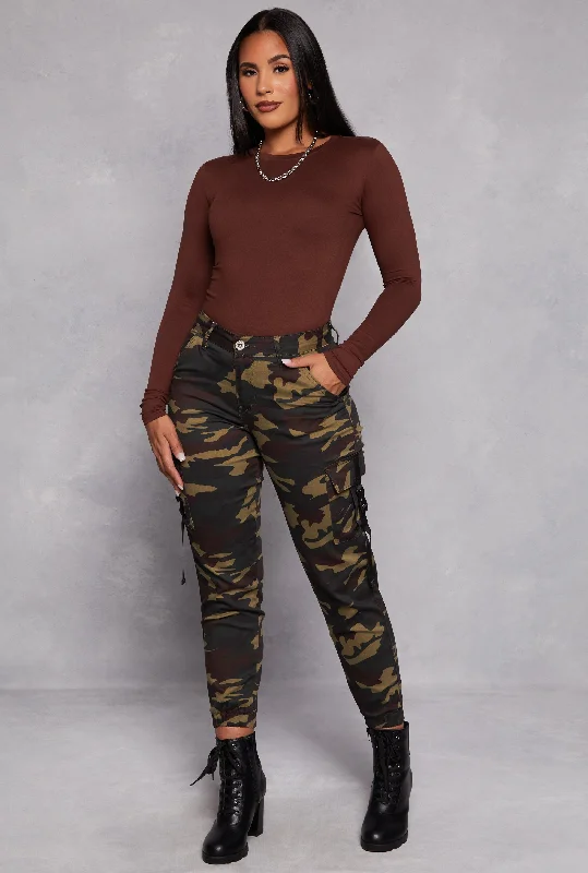 VIP Camo Release Buckle Cargo Pocket Pants