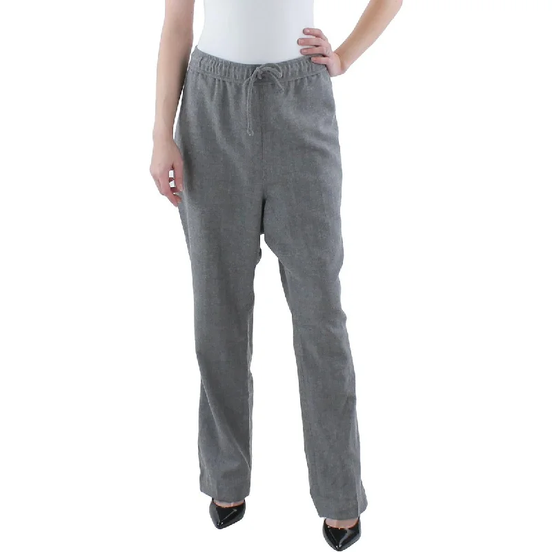 Polo Ralph Lauren Womens Wool Blend Herringbone Trouser Pants