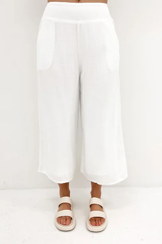 Tahnee Culottes White